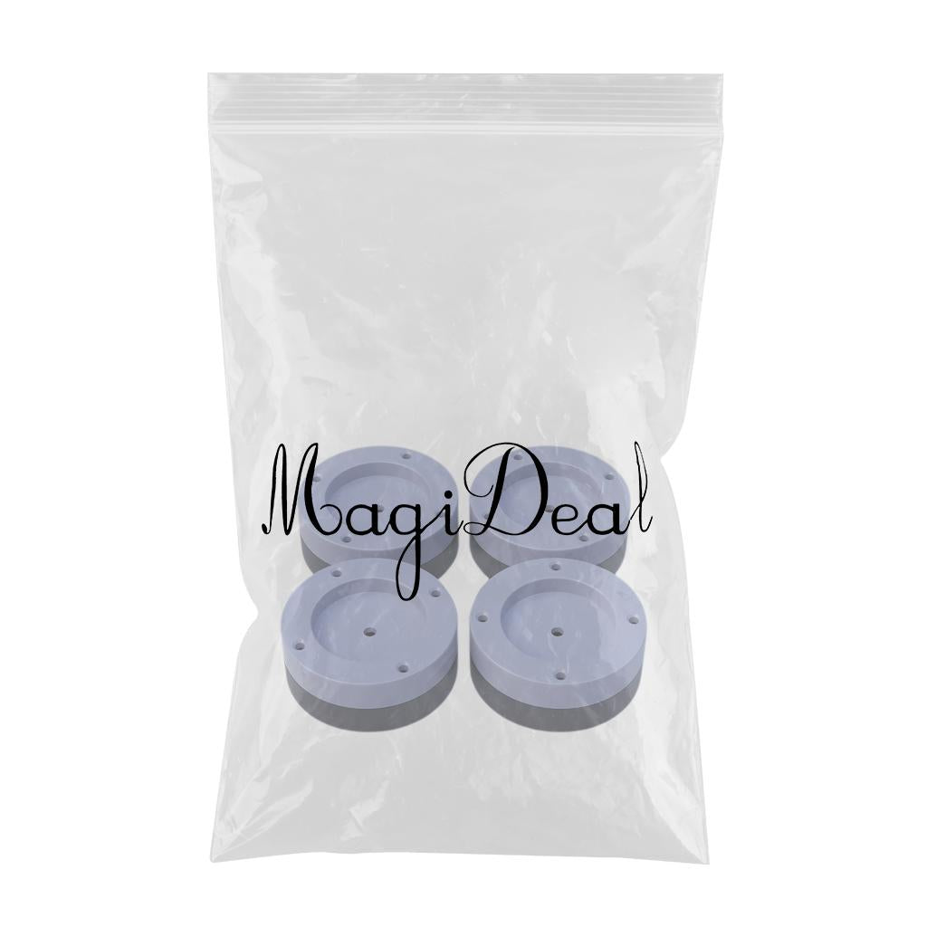 4x Washing Machine Shock Anti Vibration Feet Pads Washer Dryer Mat 1.5cm