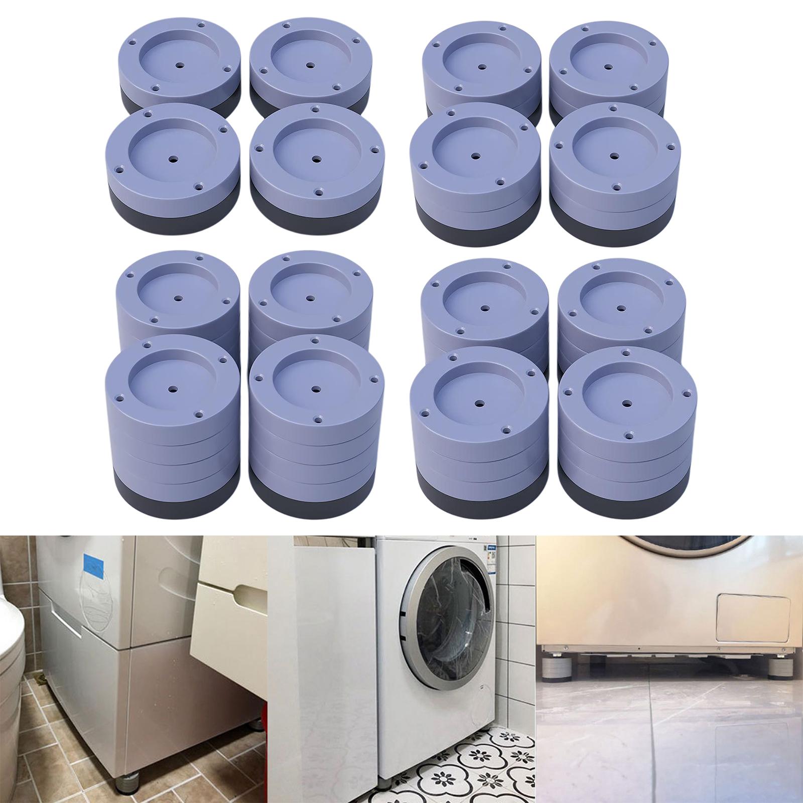 4x Washing Machine Shock Anti Vibration Feet Pads Washer Dryer Mat 1.5cm
