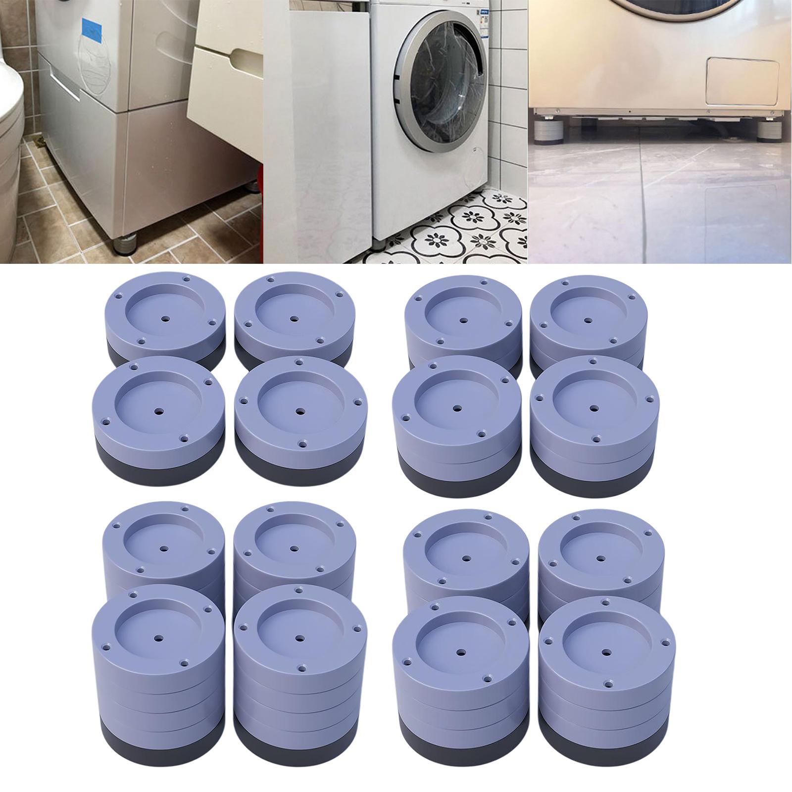 4x Washing Machine Shock Anti Vibration Feet Pads Washer Dryer Mat 1.5cm