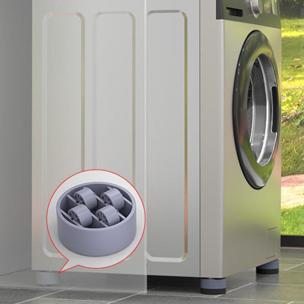 Anti Vibration Washer Feet Pads Universal Washing Machine Anti-Skid Roller Type A