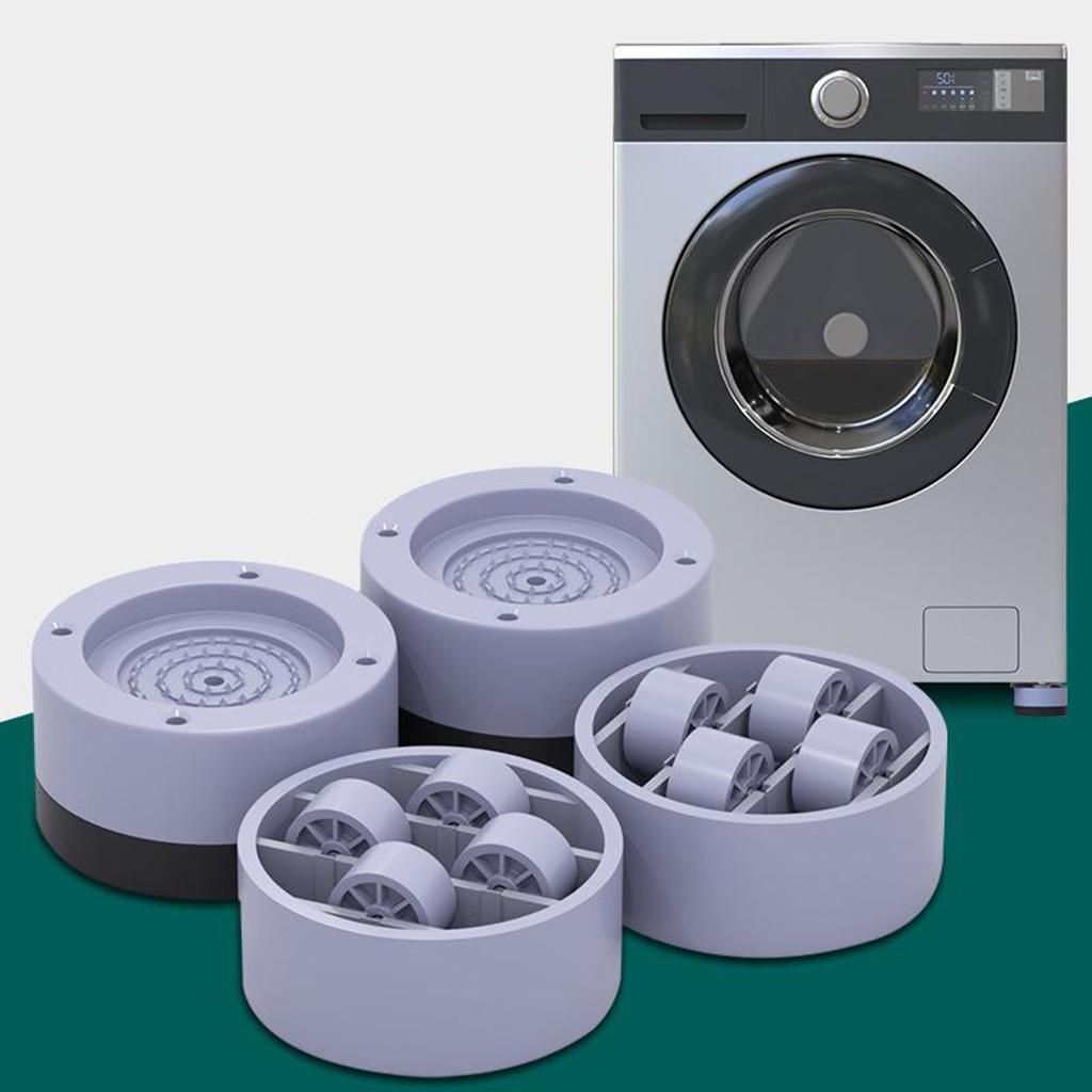 Anti Vibration Washer Feet Pads Universal Washing Machine Anti-Skid Roller Type B