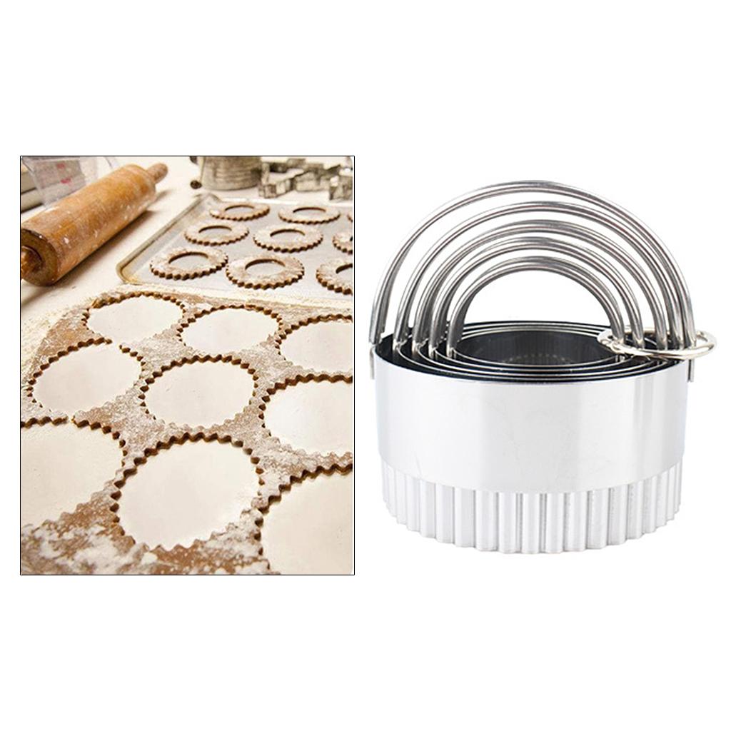 Circle Baking Cake Mold Kitchen DIY Pastry Fondant Cake Cutter Ring Style A