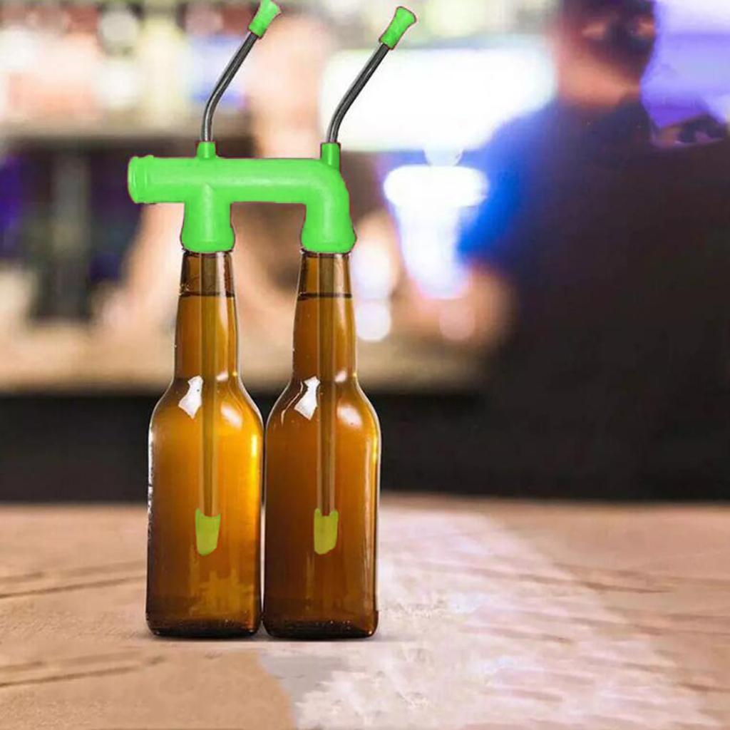 Beer Dispenser Drinking Games Entertainment Pub Oktoberfest KTV BBQ Supplies green