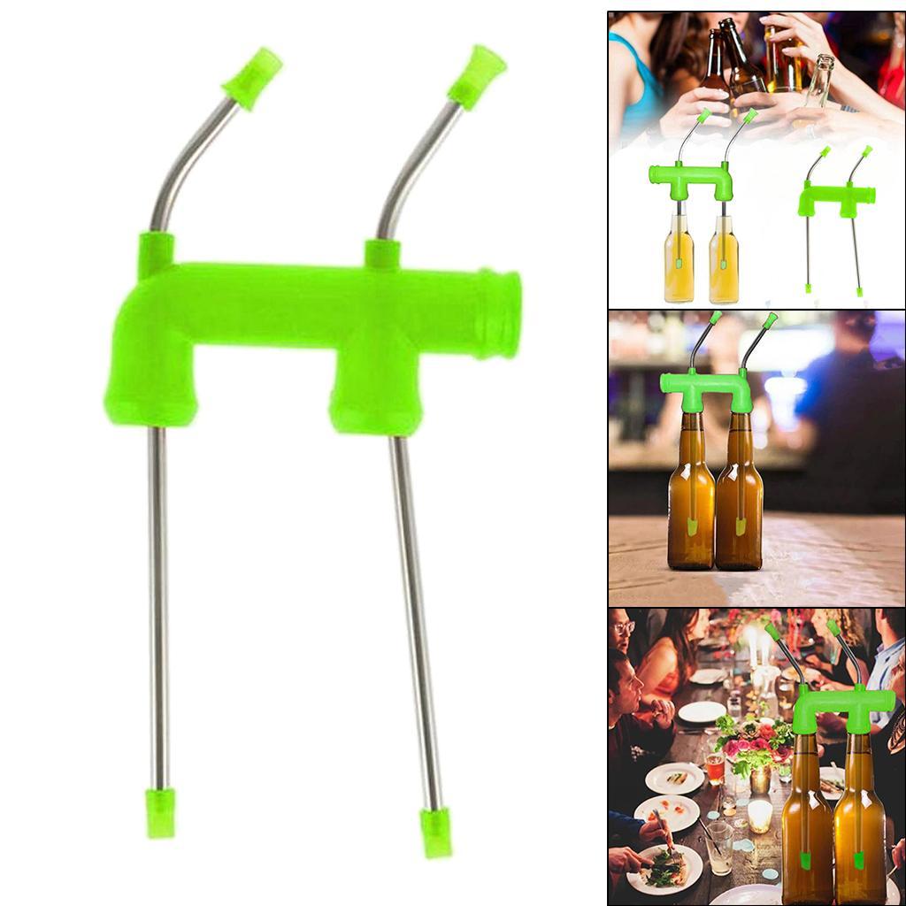 Beer Dispenser Drinking Games Entertainment Pub Oktoberfest KTV BBQ Supplies green