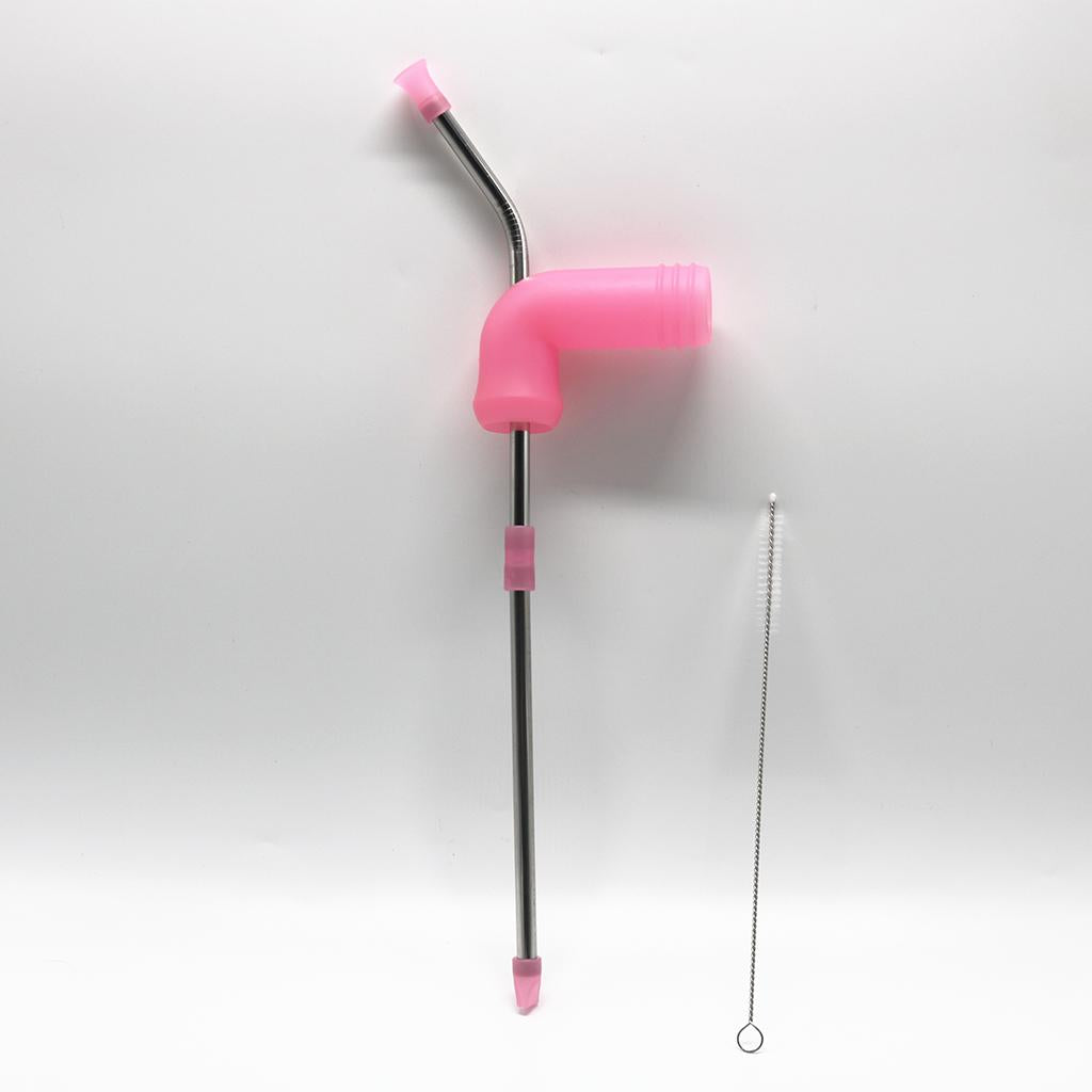 Beer Snorkel Drink Bong Funnel Bottle Party Straw Tool Hens Bucks Pink