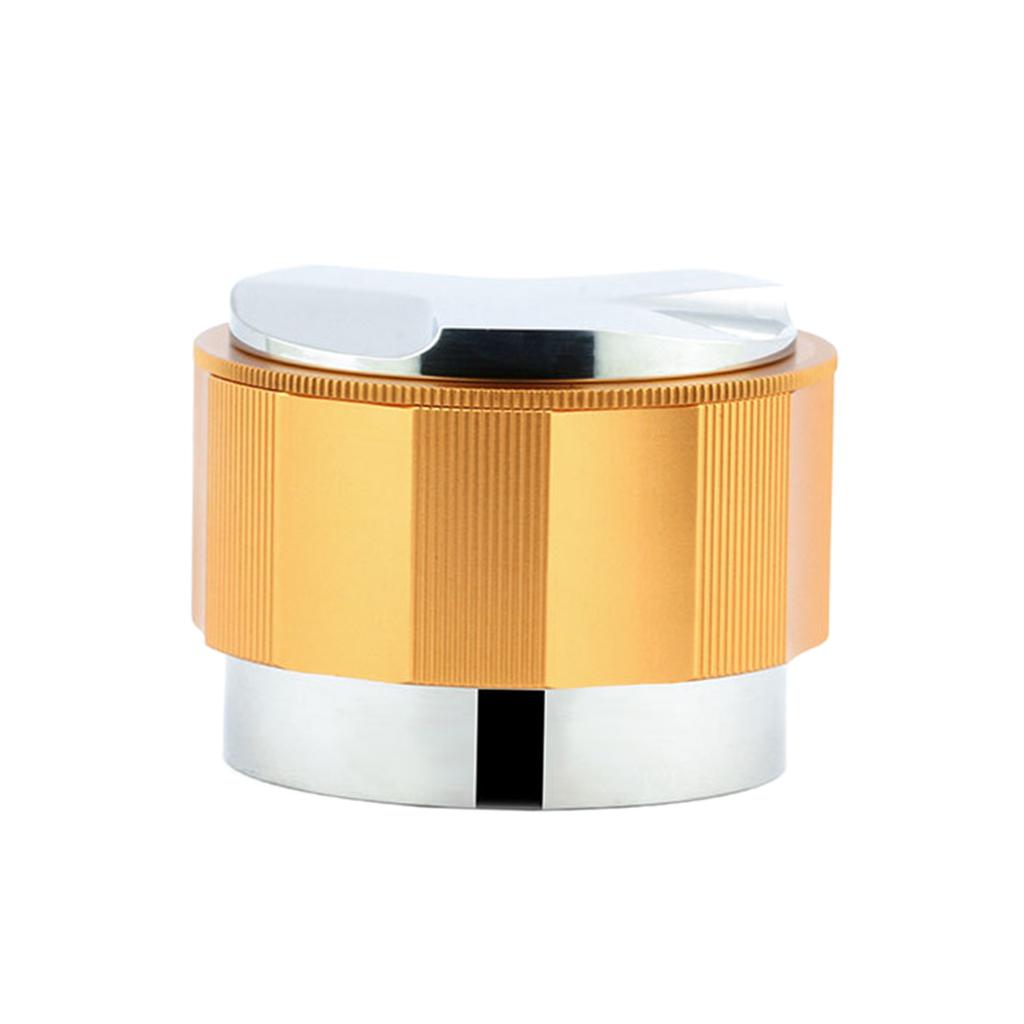 Coffee Distributor Tamper Press Powder Coffeeware Espresso Distribution Tool glod 53mm