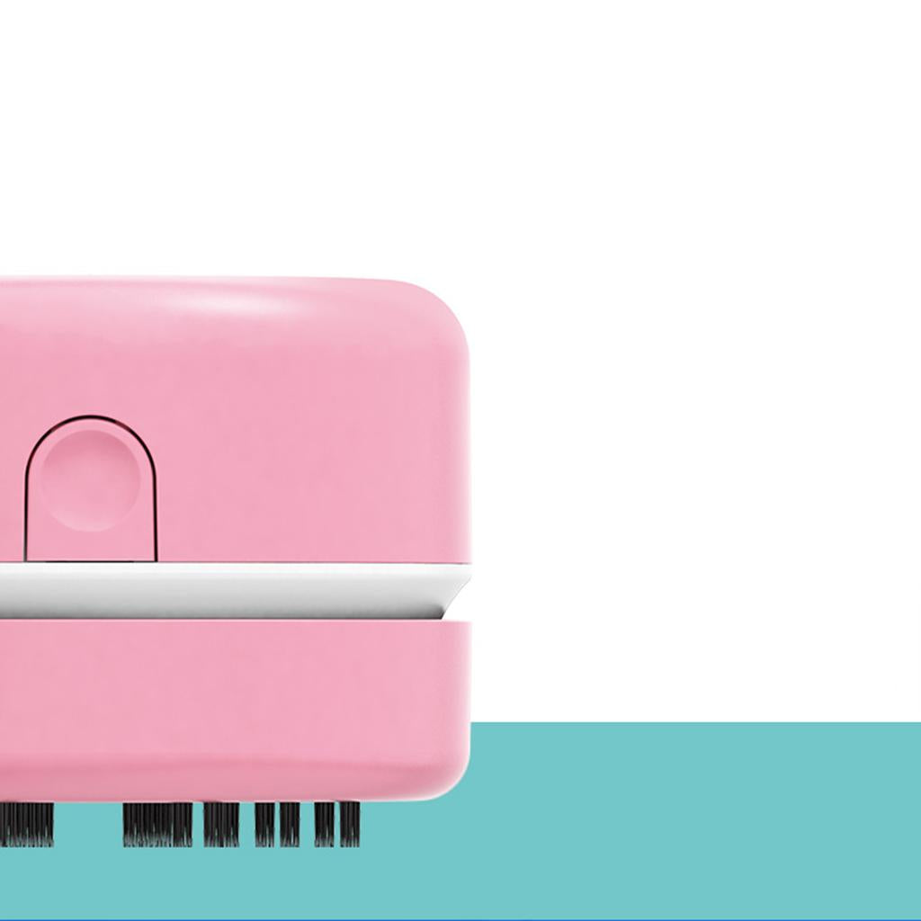 Mini Vacuum Cleaner, Portable Handheld Cordless Dust Sweeper for Office Pink