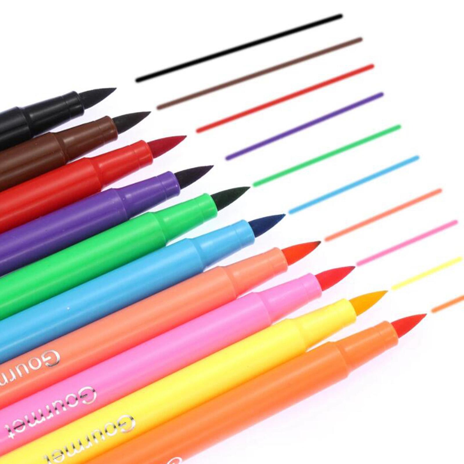 Cake Decorating Writing Food Colouring Pens Edible Marker Pen Brushes Pink