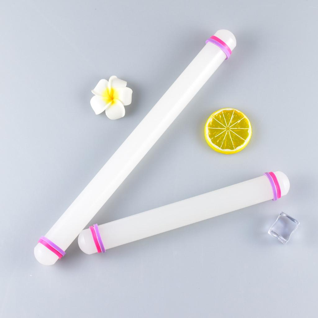 Non Stick Rolling Pin Decoration Fondant Baking Cake Dough Roller 9 inch