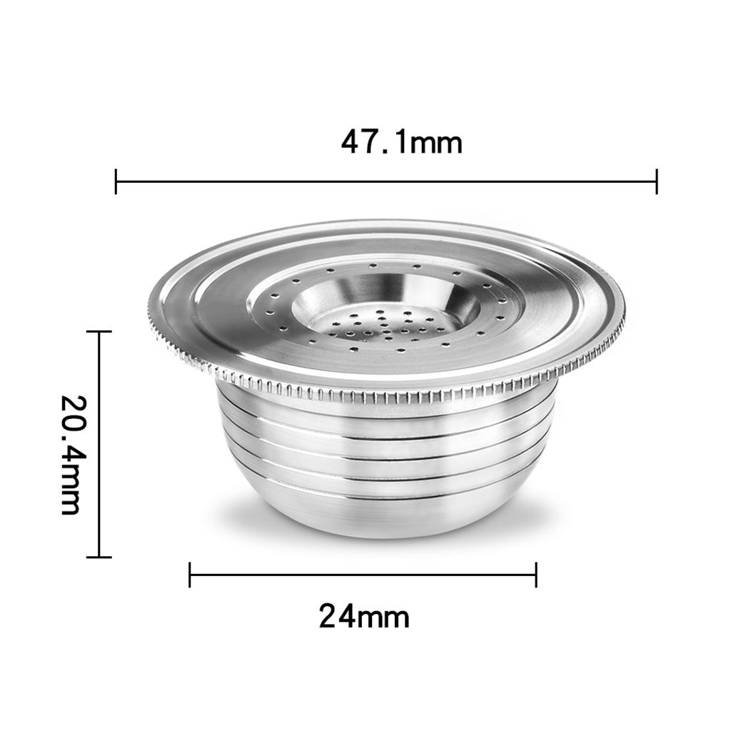 Reusable Coffee Capsule Adapter Pods Cup Filters Converter for Bialetti