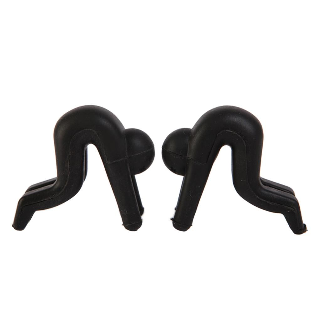 Silicone Spill-proof Lid Stand Lift Steam Release Device Phone Rest Black