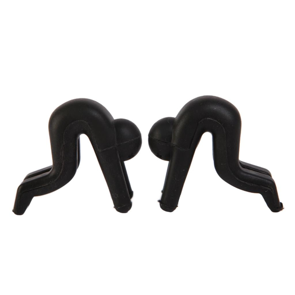 Silicone Spill-proof Lid Stand Lift Steam Release Device Phone Rest Black