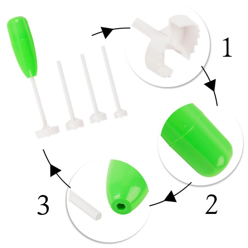 Fruit Vegetable Corer Spiral Drill Digging Device Vege Cutter Kitchen Tools