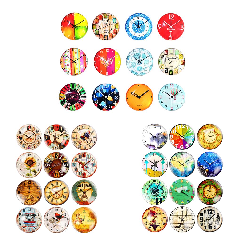 12pcs Refrigerator Magnets Stickers Metal Door Home Office Cabinets Decor A