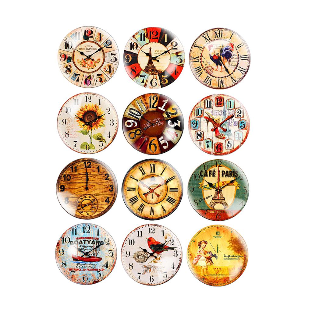 12pcs Refrigerator Magnets Stickers Metal Door Home Office Cabinets Decor C