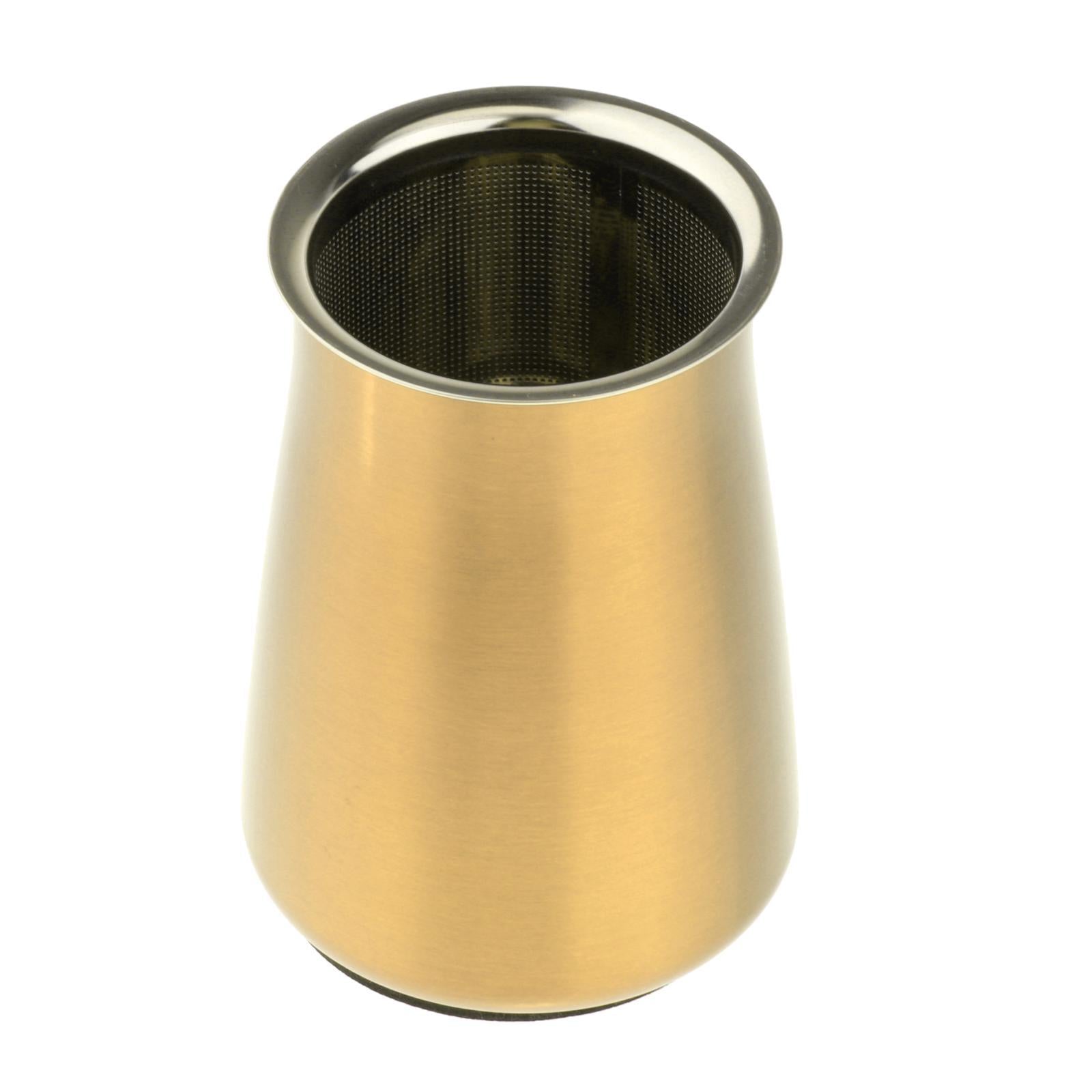 Coffee Sieve Coffee Powder Filter 304 Stainless Steel Food grade Golden