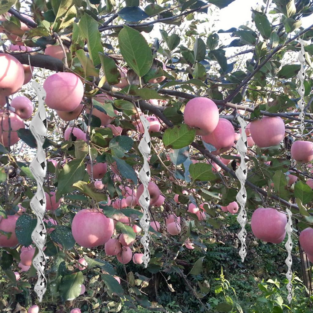 6/8Pcs Bird Scare Rods Bird Repeller for Pest Agricultural Garden Sparrows A