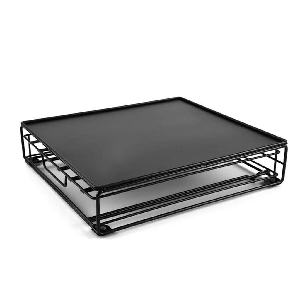 Iron Coffee Pod Drawer Holder Coffee Capsules Kitchen Organizer