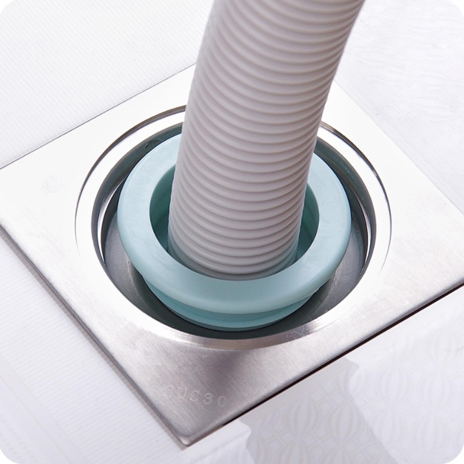 Laundry Bathroom Sewer Seal Ring Sealing Plug Cleaning Tools Stylish Blue