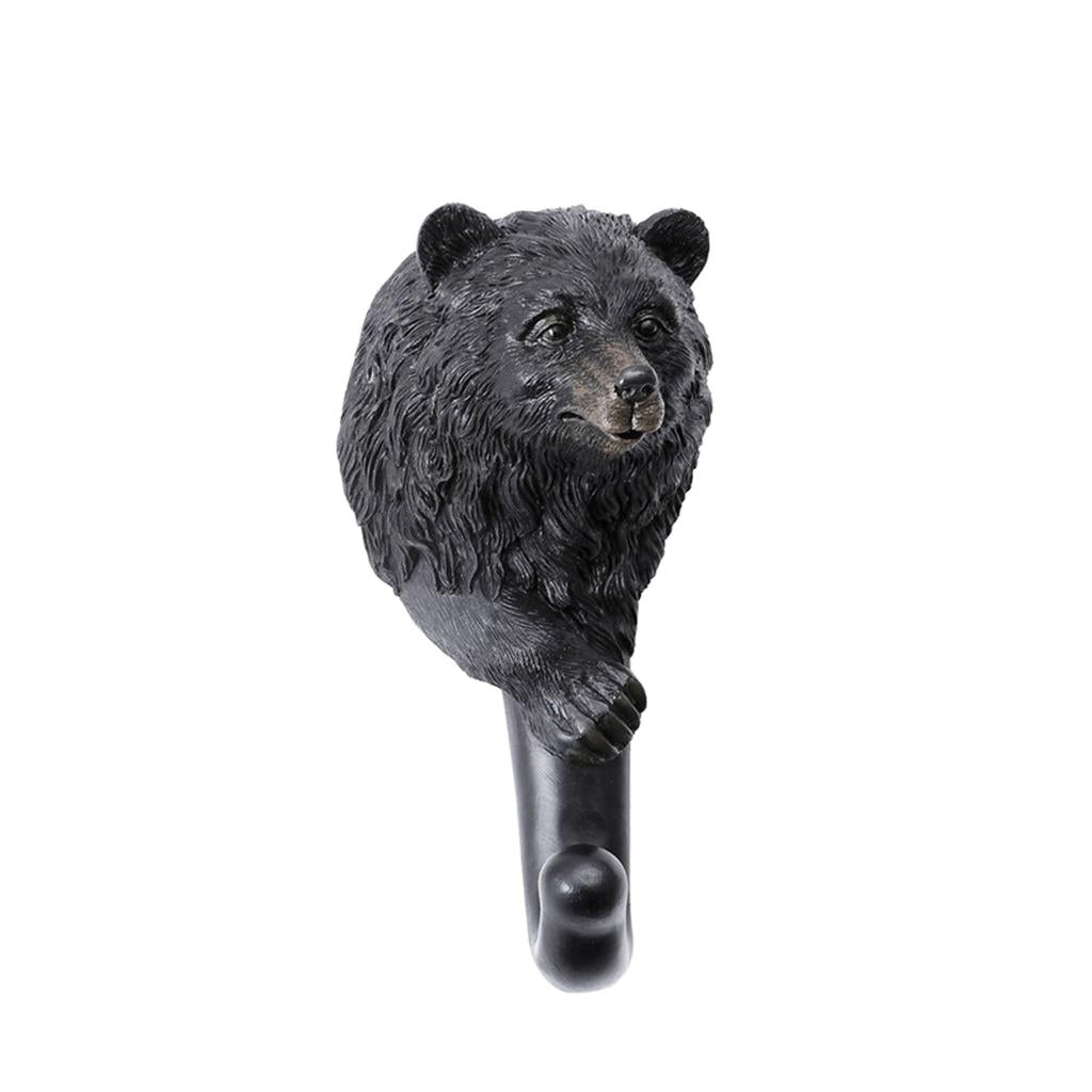 Resin Animal Hooks Antique Looking Various Designs 7x6x14.5cm Bear