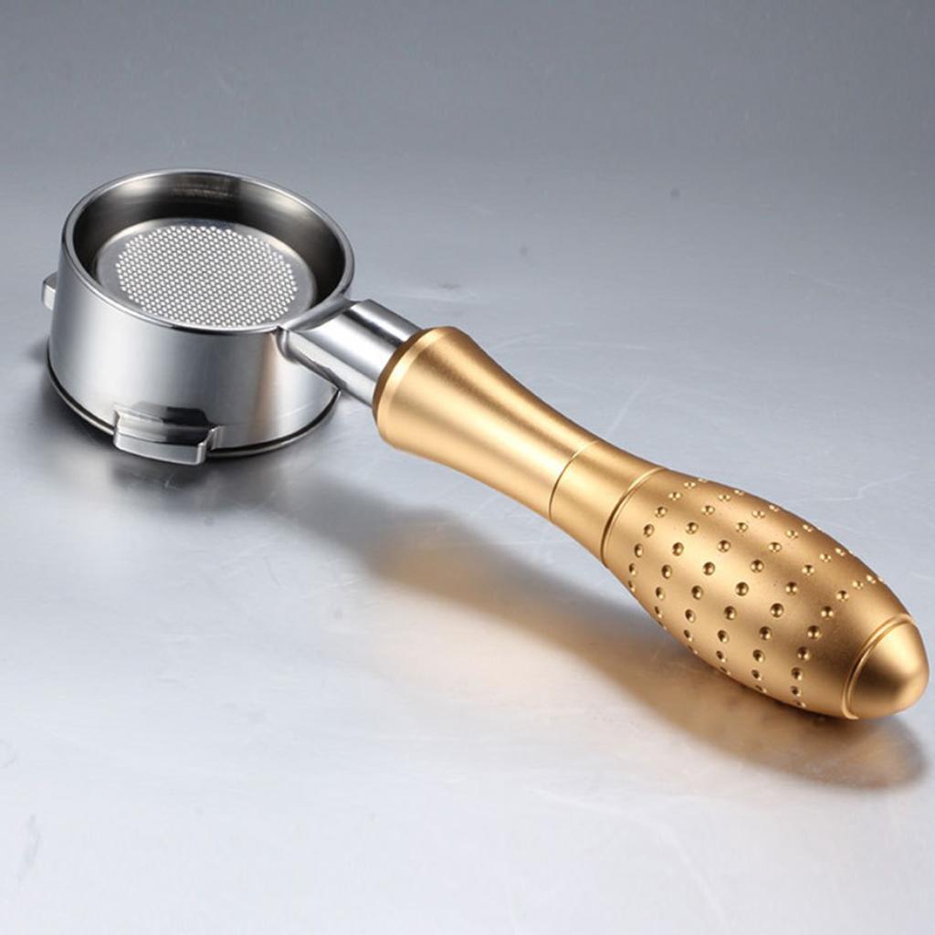 54mm Portafilter for Bre-ville 880 850 870 Coffee Machine, Stainless Gold