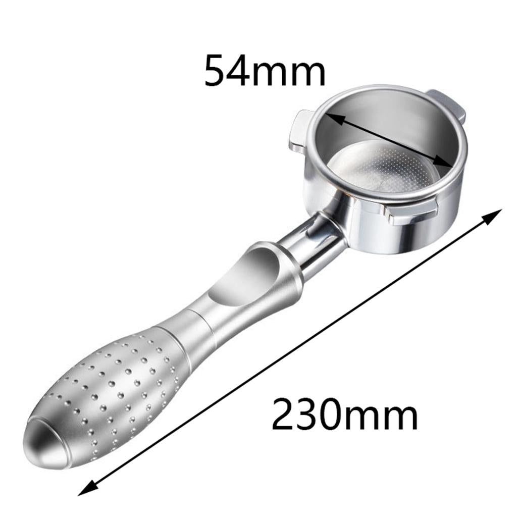 54mm Portafilter for Bre-ville 880 850 870 Coffee Machine, Stainless Silver