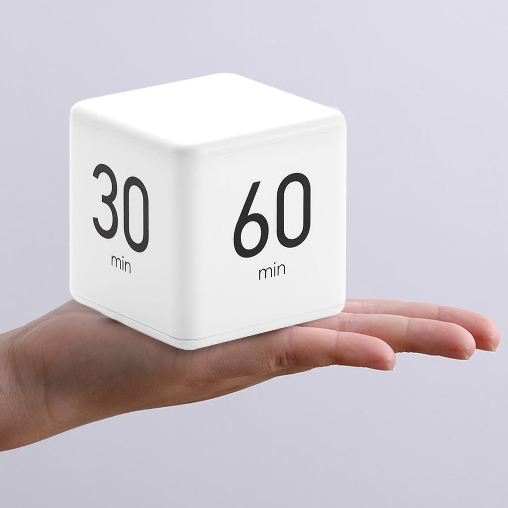Cube Timer Digital Timer Cooking Timer w/ LED Display 15-20-30-60 min