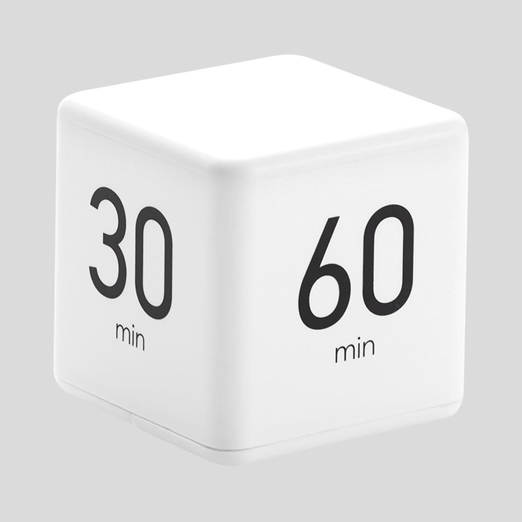 Cube Timer Digital Timer Cooking Timer w/ LED Display 15-20-30-60 min