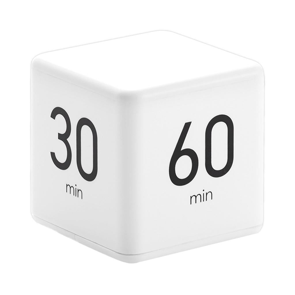 Cube Timer Digital Timer Cooking Timer w/ LED Display 15-20-30-60 min