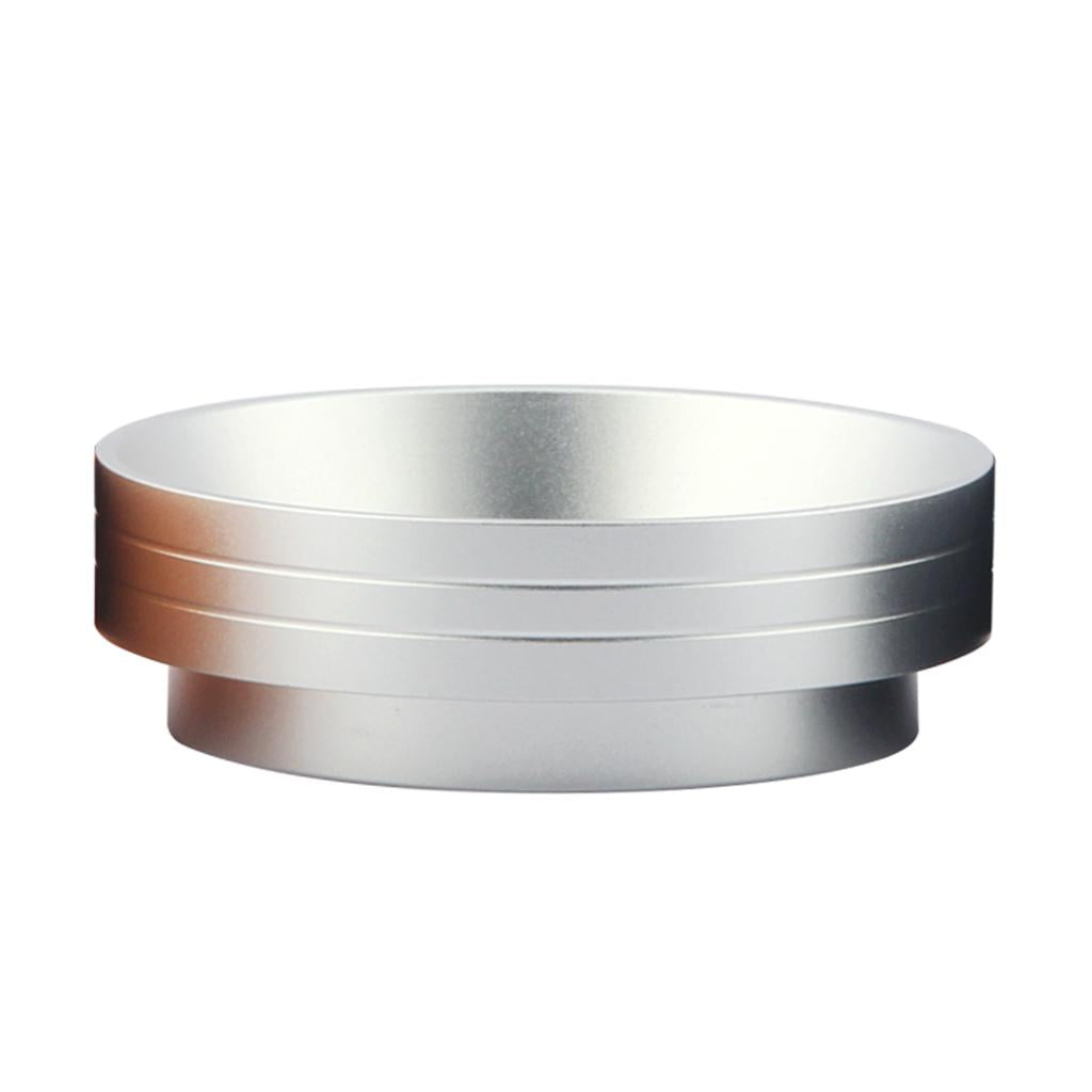 Aluminum Coffee Dose Ring Dosing Funnel Replacement Durable Barista Tool Silver 54mm