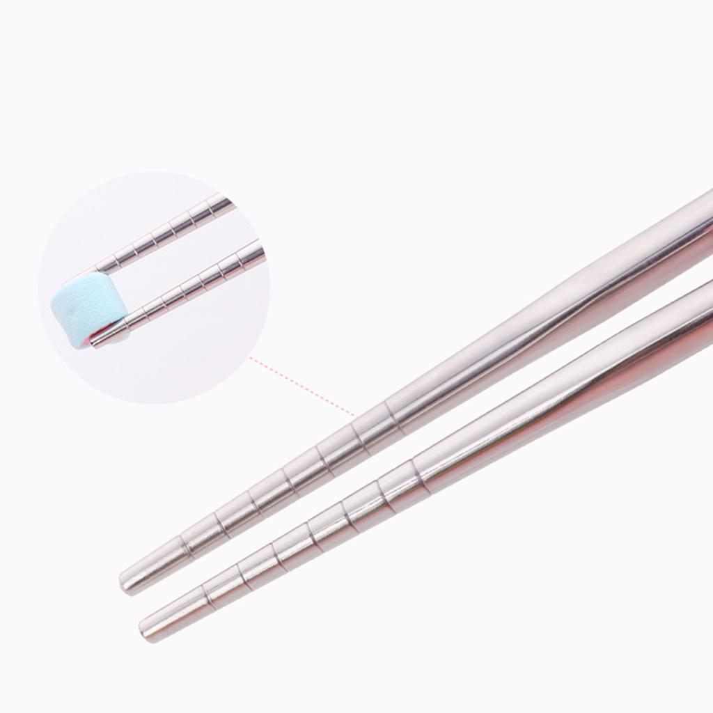 1Pair Children Kids Baby Chopsticks Learning Training B Pink Giraffe