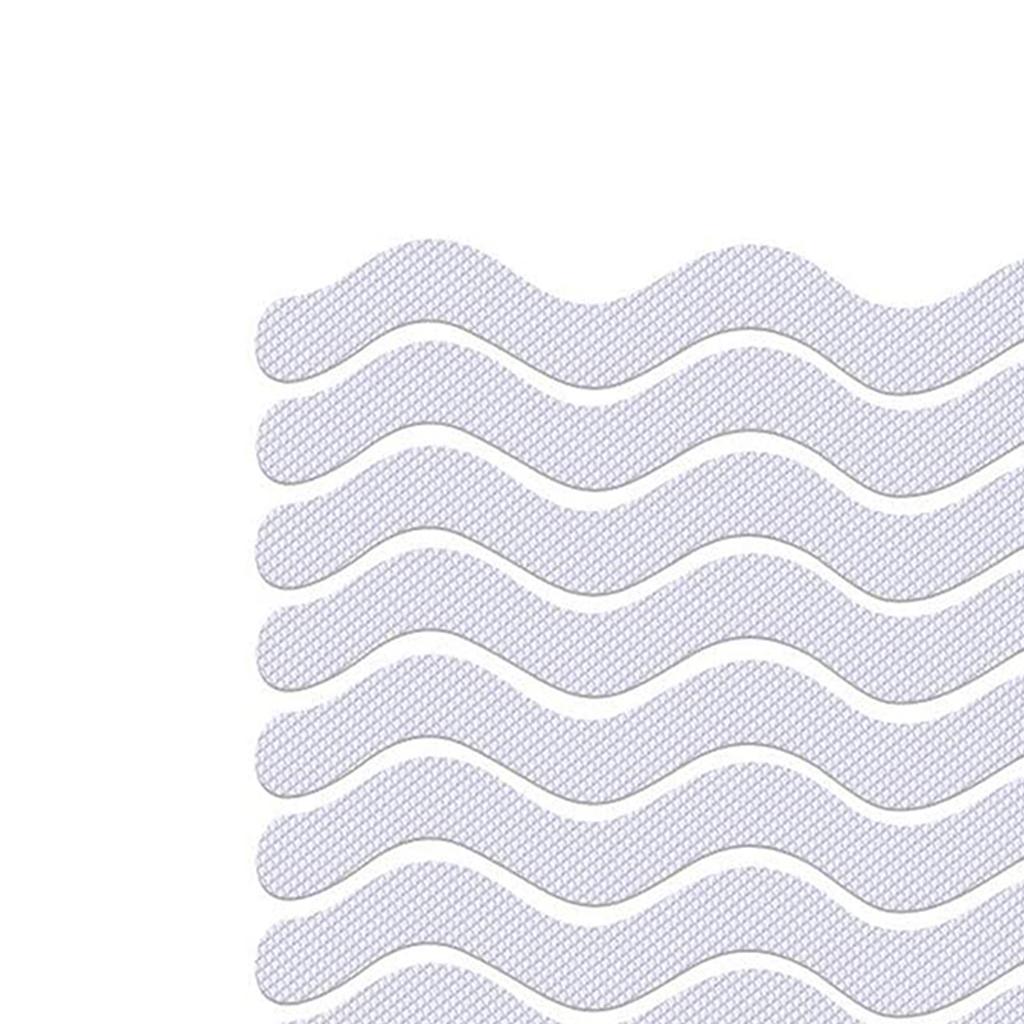 Set of 24 Anti Slip Bath Tape Shower Pad w/ Shovel for Stairs Outdoors Gray