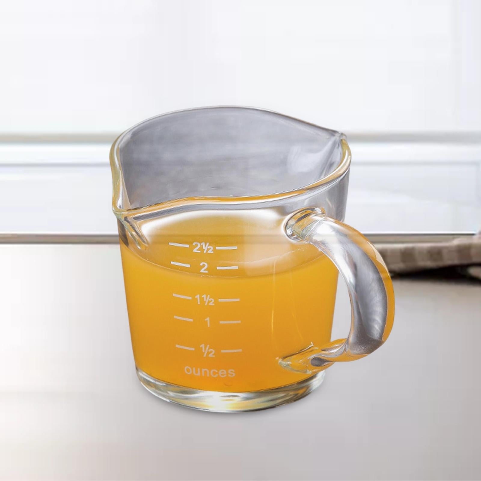 Multifunctional Coffee Glass Measuring Cup Ounce Cup Drink Shaker Coffee