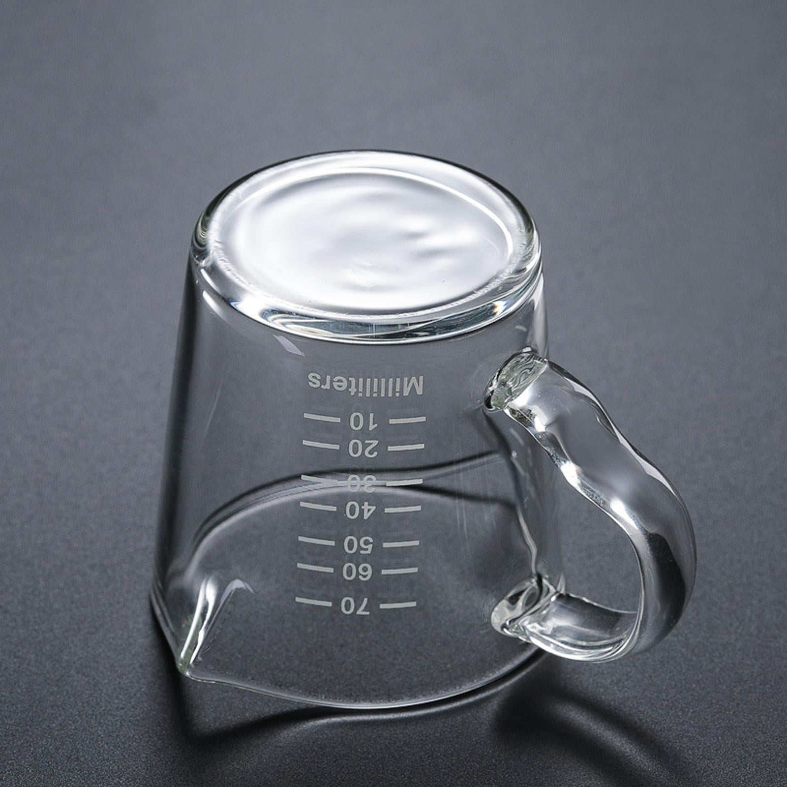 Multifunctional Coffee Glass Measuring Cup Ounce Cup Drink Shaker Coffee