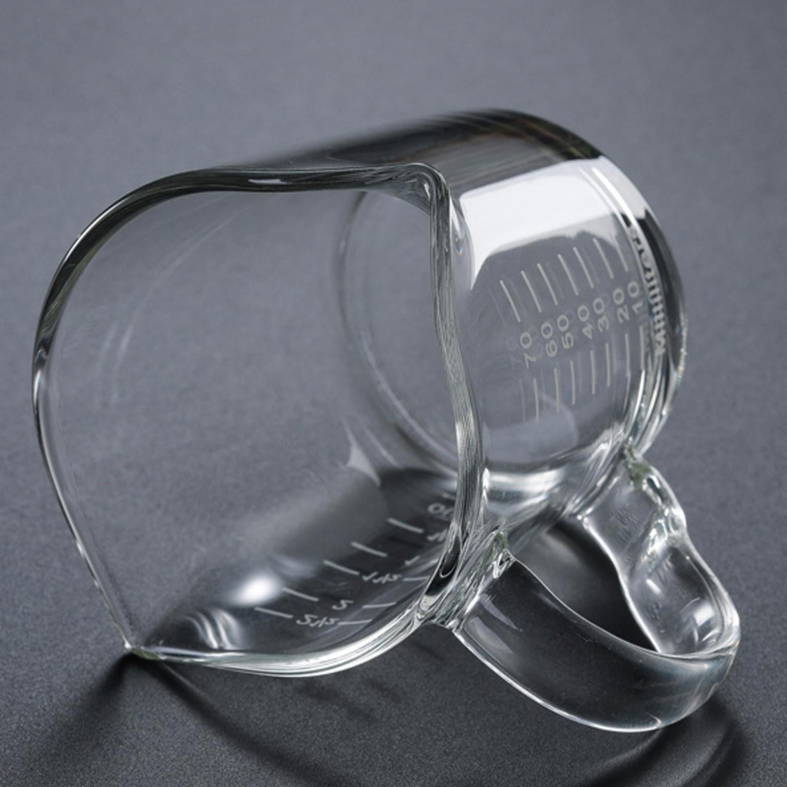 Multifunctional Coffee Glass Measuring Cup Ounce Cup Drink Shaker Coffee