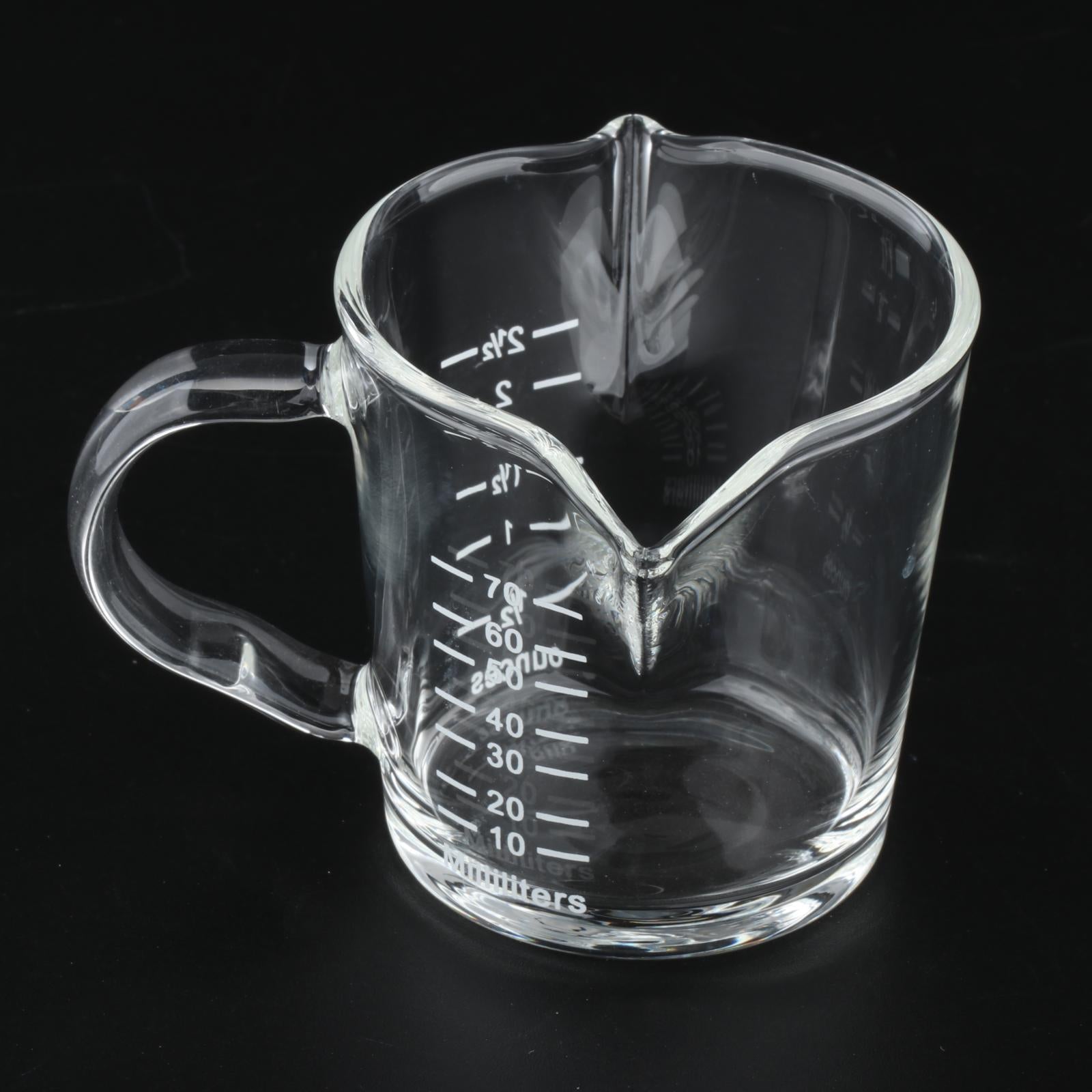 Multifunctional Coffee Glass Measuring Cup Ounce Cup Drink Shaker Coffee