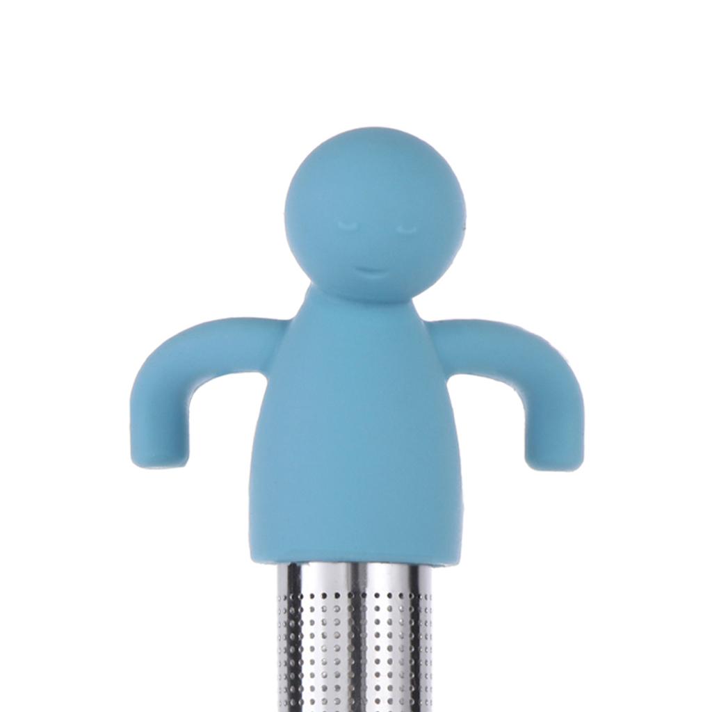 Stainless Steel Tea Infuser Loose Tea Leaf Herbal Strainer Filter Blue