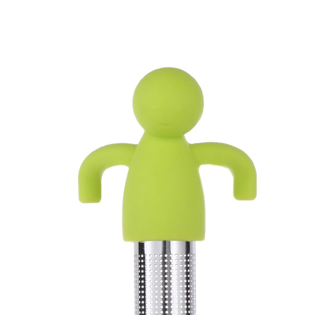 Stainless Steel Tea Infuser Loose Tea Leaf Herbal Strainer Filter Green