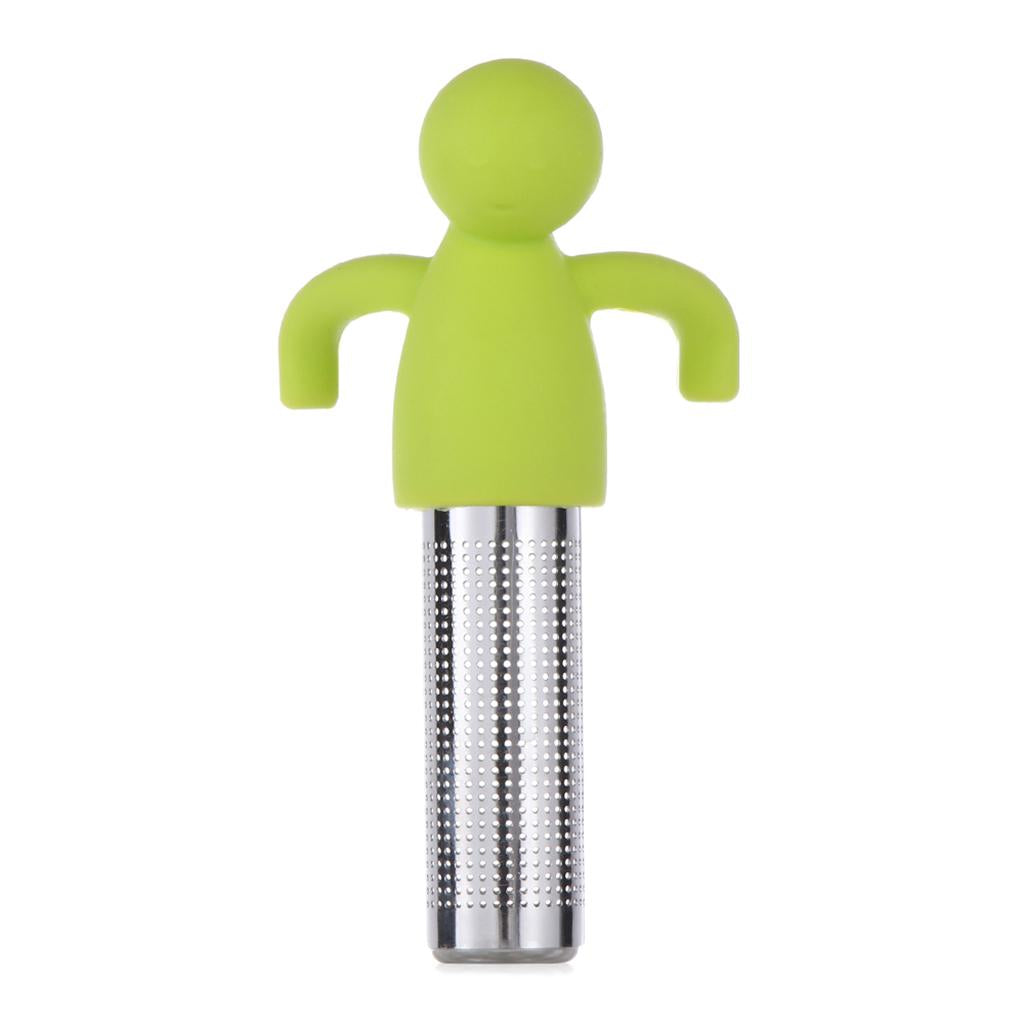 Stainless Steel Tea Infuser Loose Tea Leaf Herbal Strainer Filter Green