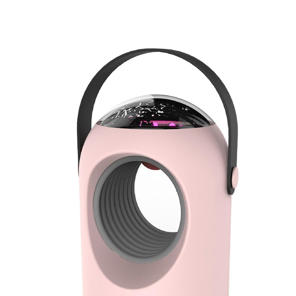 Portable Electric Mosquito Killer Light USB Insect Zapper Trap Pink