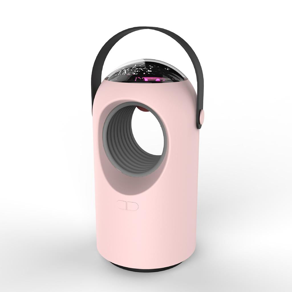 Portable Electric Mosquito Killer Light USB Insect Zapper Trap Pink