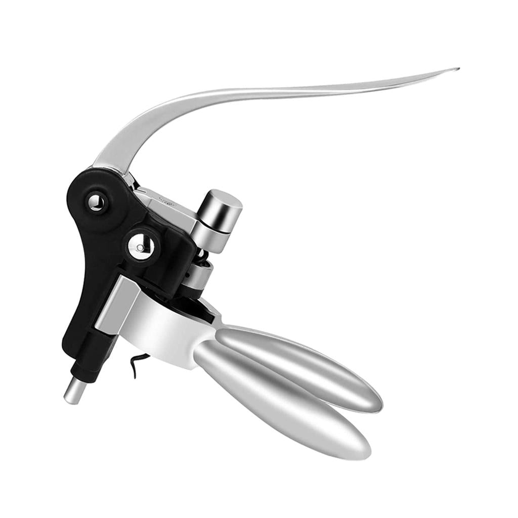 Rabbit Wine Opener Bar Buffet Rabbit Corkscrew Cork Remove Lifter Silver