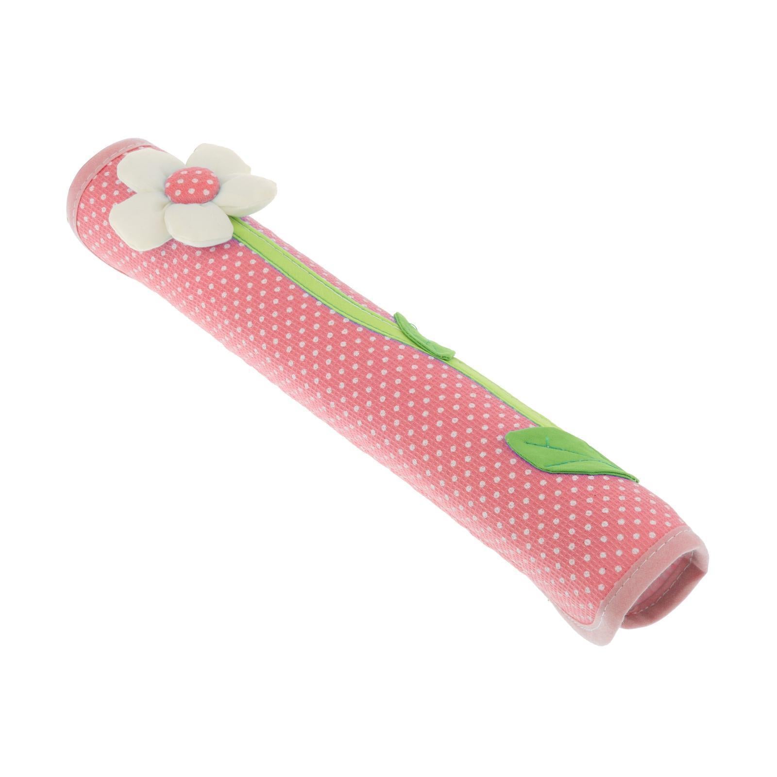 2x Cotton Home Fridge Refrigerator Handle Cover Fingerprint Protector Pink