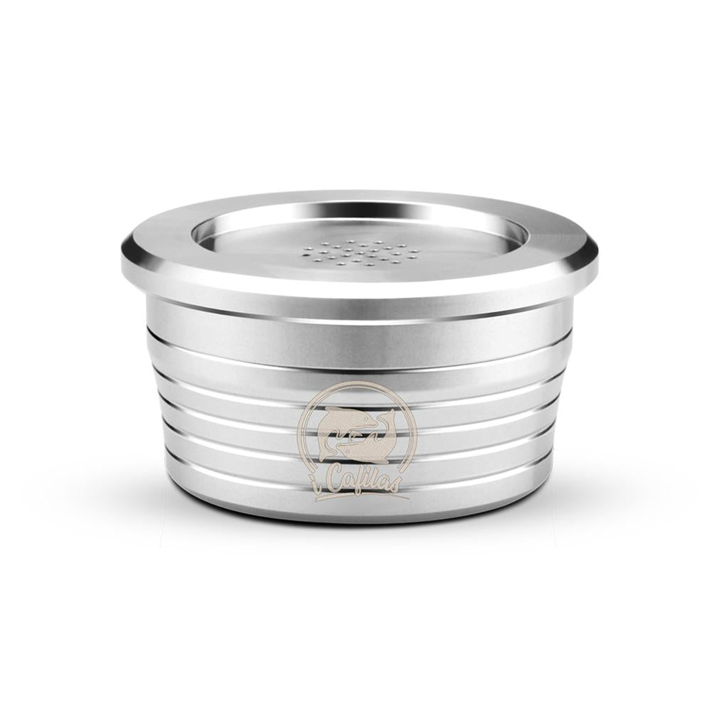 Stainless Steel Coffee Capsule Filter Pod for Delta Q NDIQ7323 MILKQOOL