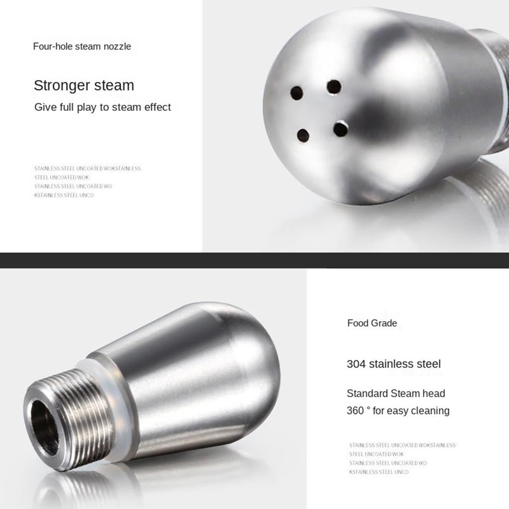 Coffee Machine Spout Universal Espresso Coffee Making Steam Nozzle 4 Holes