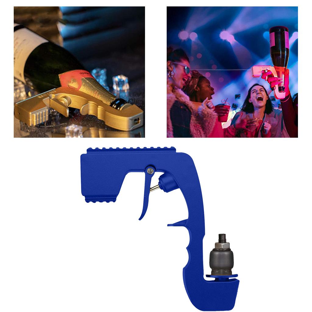 Durable Champagne Sprayer Gun Dispenser Beer Ejector Celebration Blue