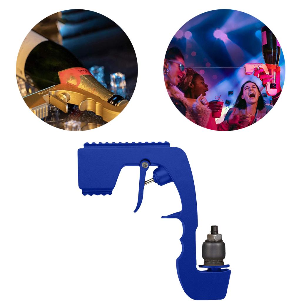 Durable Champagne Sprayer Gun Dispenser Beer Ejector Celebration Blue