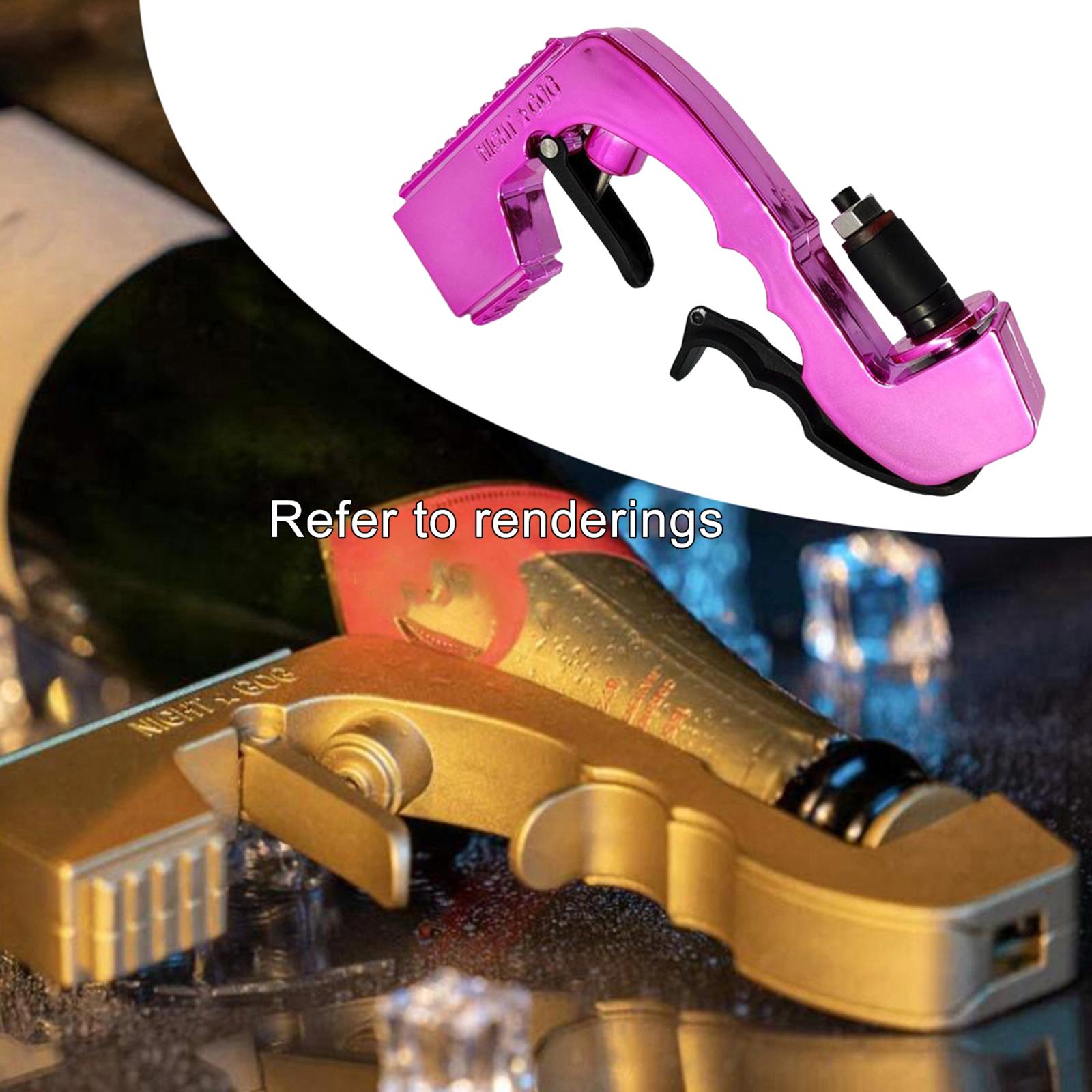 Durable Champagne Sprayer Gun Dispenser Beer Ejector Celebration Pink