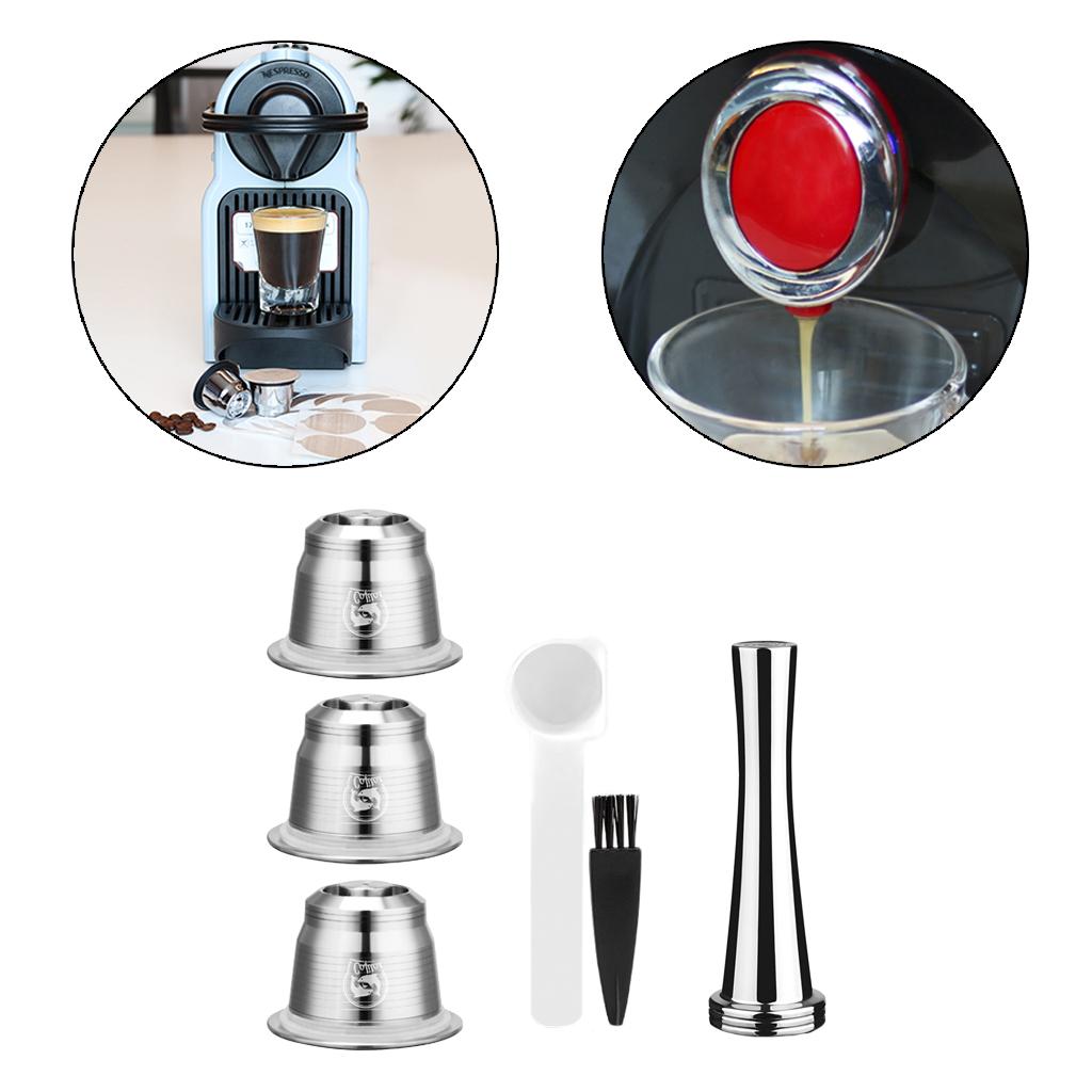 Capsule Coffee Pod Filters Mesh Filter Reusable Kitchen Cafe Accessories A