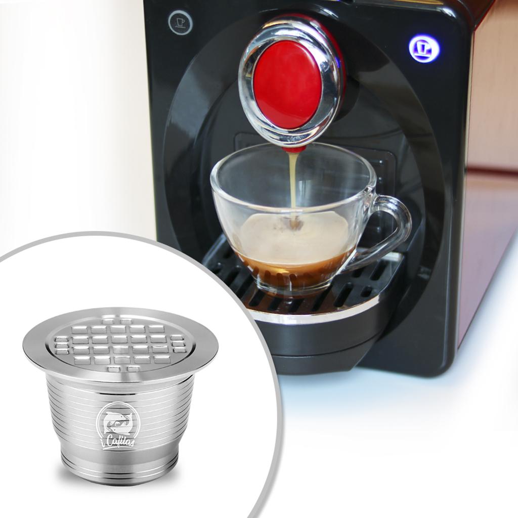 Capsule Coffee Pod Filters Mesh Filter Reusable Kitchen Cafe Accessories B